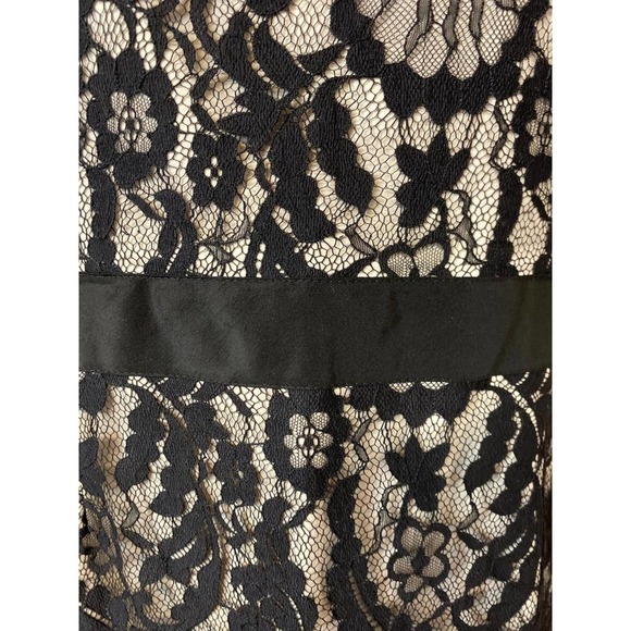 ECAILLE PARIS BEIGE UNDERLAY DRESS 44 - Picture 3 of 6